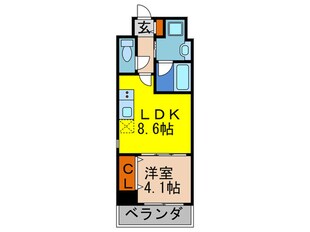 箕面Ｐｌｅａｓａｎｔの物件間取画像